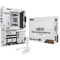 Asus Am5 X870 Max Gaming Wifi7 W Motherboard - White