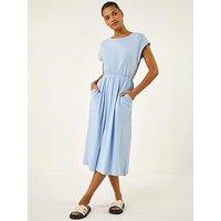 Roman T-Shirt Pocket Detail Midi Dress
