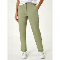 Roman Plain Cotton Chino Trousers