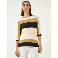 Roman Colour Block Stripe Jumper
