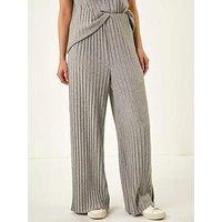 Roman Dusk Pleated Wide Leg Stretch Trouser