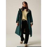 Regatta Adult Waterproof Robe -Deep Pine (Brush Stroke Camo)