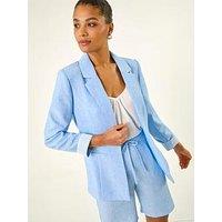 Roman Textured Light Weight Blazer