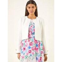 Roman Rochette Bow Detail Jacket