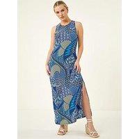 Roman Petite Twist Back Maxi Dress