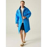 Regatta Adult Waterproof Robe-Sonic (Sketch Camo) - Blue