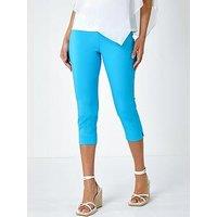 Roman Cropped Stretch Trousers