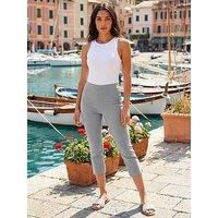 Roman Cropped Stretch Trousers
