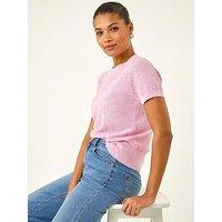 Roman Sequin Knitted Top