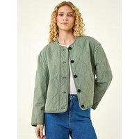 Roman Cotton Twill Quilted Jacket