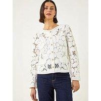 Roman Crochet Knit Jacket