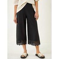 Roman Laser Cut Wide Leg Trouser