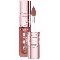 L'Oreal Paris Hyaluron Tint Lip Stain Serum, Hydrating Lip Stain, 485 Nude Espresso