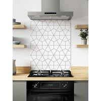 Wilsonart Alloy Geometry Kitchen Hob Splashback - 600X800Mm