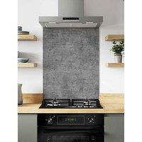 Wilsonart Alloy Brooklyn Concrete Kitchen Hob Splashback - 600X800Mm
