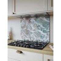 Wilsonart Alloy Rainforest Marble Kitchen Hob Splashback - 600X800Mm