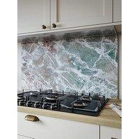 Wilsonart Alloy Rainforest Marble Kitchen Hob Splashback - 900X800Mm