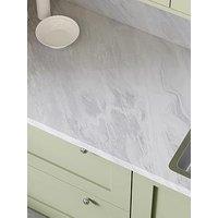 Wilsonart Plus Sirocco Marble Laminate Kitchen Upstand - 3000Mm X 100Mm X 20Mm