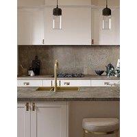Wilsonart Omega Modern Caldeira Square Edge Laminate Kitchen Worktop - 3000 X 620Mm X 38Mm