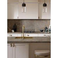Wilsonart Omega Modern Caldeira Square Edge Laminate Kitchen Splashback - 3000 X 600Mm X 8Mm