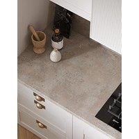 Wilsonart Omega Modern Caldeira Square Edge Laminate Kitchen Upstand - 3000 X 100Mm X 20Mm