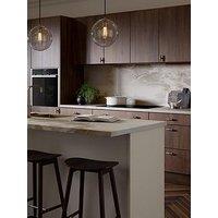 Wilsonart Omega Modern Terzo Stone Square Edge Laminate Kitchen Worktop - 4100 X 620Mm X 38Mm