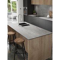 Wilsonart Zenith Kitchen Upstand - Woodstone Gris - 3000Mm X 95Mm X 12.5Mm