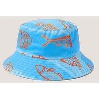 Monsoon Boys Beach Fish Bucket Hat - Blue