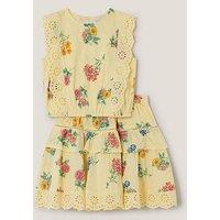 Monsoon Girls Sasha Cluster Set - Yellow