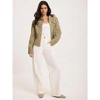 Mint Velvet Ivory Relaxed Wide Jean