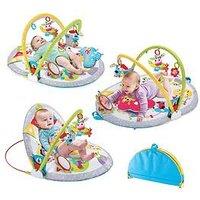 Yookidoo Gymotion Lay To Sit-Up Play - Yellow/Orange