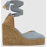 Castaner Denim Espadrille Wedge