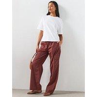 Mango Cargo Trousers With Lateral Pockets - Russet