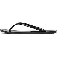 Jeffrey Campbell Beach-Day Jelly Flip Flops - Black