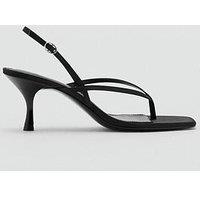 Mango Sandals Ross - Black