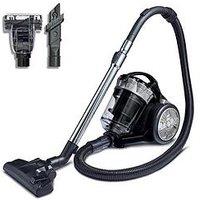 Tower Tt102000Plpet Multi-Cyclonic Cylinder Vacuum Cleaner With Pet Tool, 700W, Silver