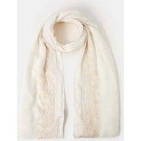 Accessorize Embroidered Lightweight Scarf