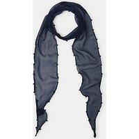 Accessorize Pearl-Edged Sheer Scarf