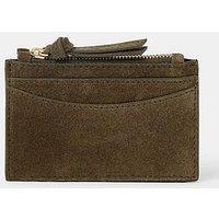 Accessorize Suede Card Holder