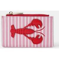 Accessorize Lobster Stripe Card Holder