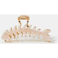 Accessorize Fish Bone Claw Clip