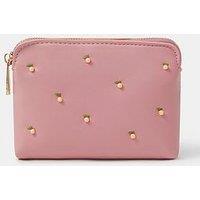 Accessorize Peach Beaded Coin Purse