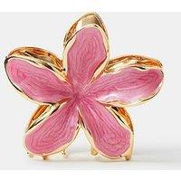 Accessorize Tropical Flower Metal Claw Clip