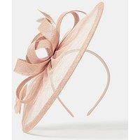 Accessorize Bow Feather Disc Fascinator