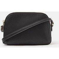 Accessorize Double Zip Crossbody Bag