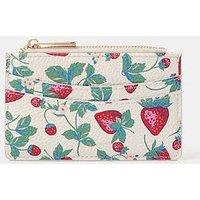 Accessorize Strawberry Print Card Holder