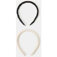 Accessorize 2-Pack Slim Headbands
