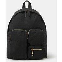 Accessorize Multi-Pocket Nylon Backpack