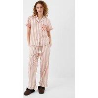 Accessorize Floral Stripe Long Pyjamas Set