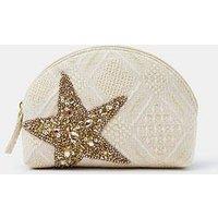 Accessorize Embellished Starfish Make Up Bag